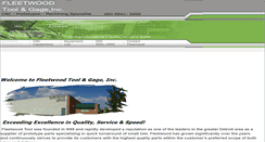 Desktop Screenshot of fleetwoodtool.com